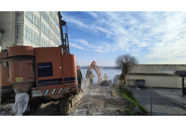 Execution of works in San Amaro (Coruña).  Expectations fulfilled for our client Construcciones López Cao, S.L.